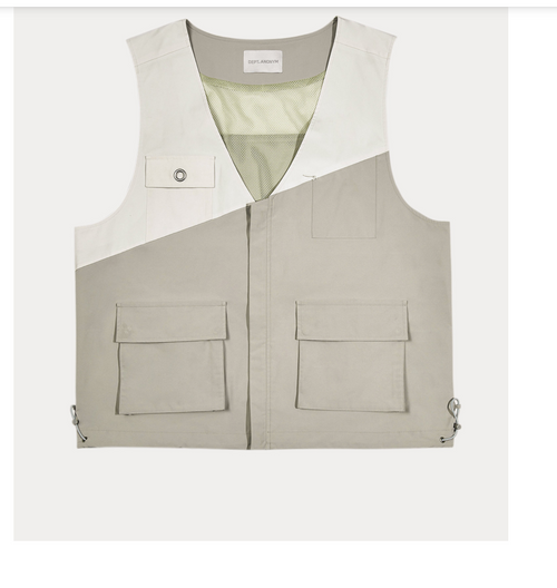 1 × Paneled Utility Vest image 0