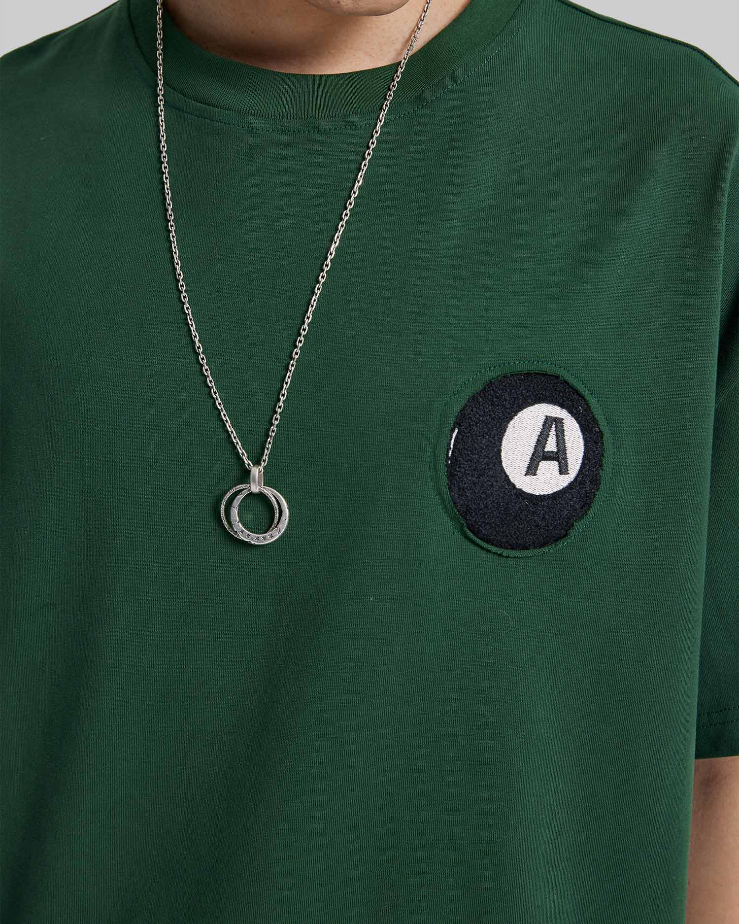 Crewneck Patchwork T-Shirt image 5