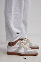 Grey Sweatpants With Wide Waistline image 4