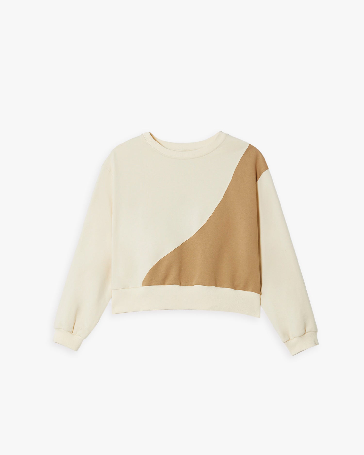 Diagonal Crewneck Sweatshirt image 0