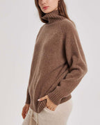 Turtleneck Basic Yak-Wool Sweater image 2