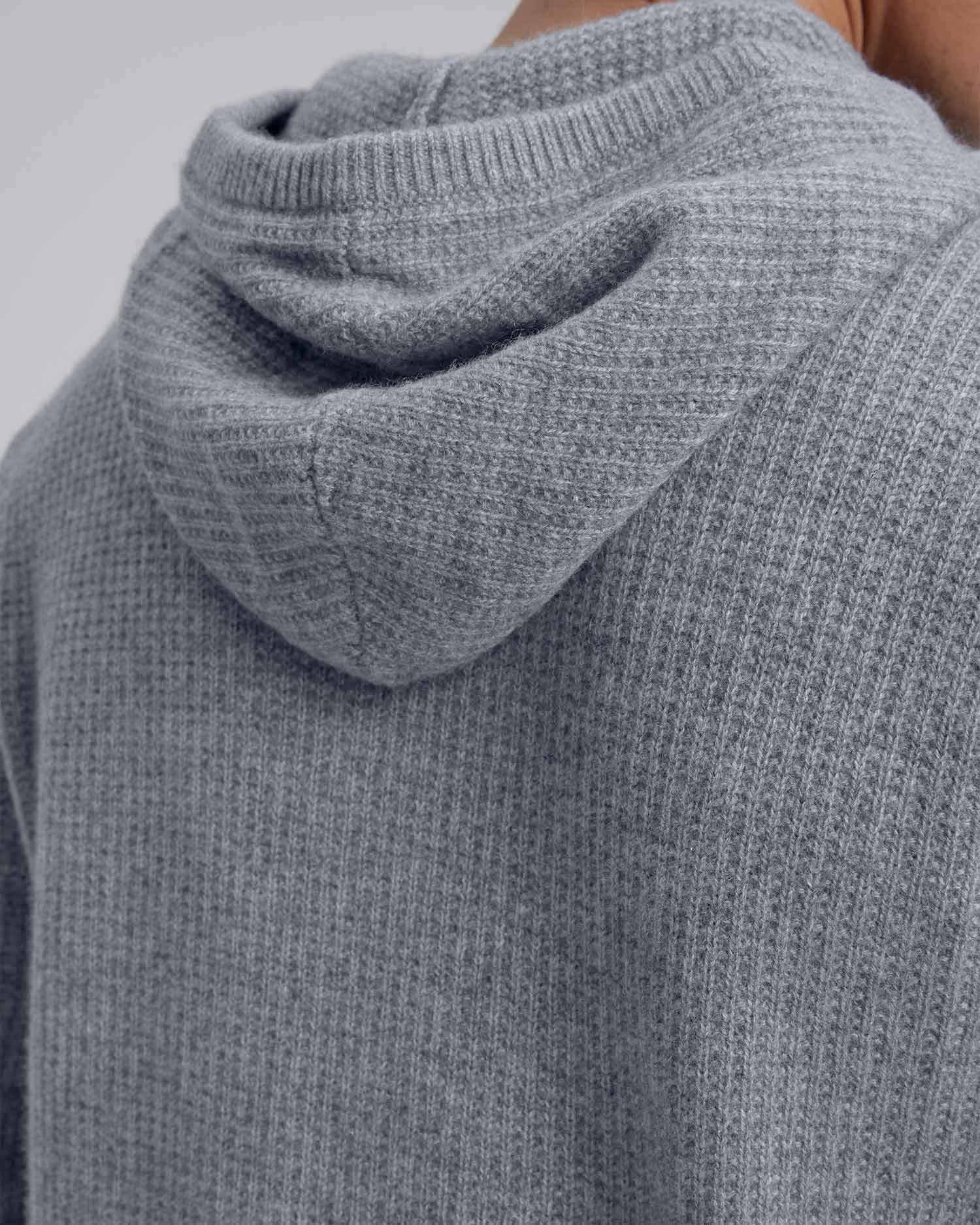 Pure Cashmere Hooded Sweater image 6