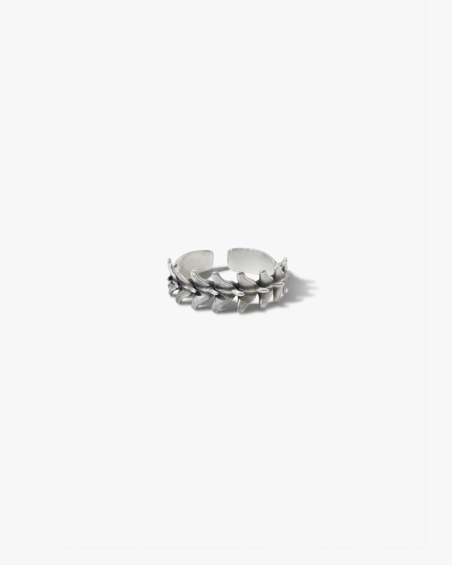 Silver Adjustable Spine Ring image 3