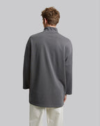 High Neck Asymmetric Sweatshirt image 4
