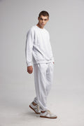 Grey Cotton Sweatshirt image 2