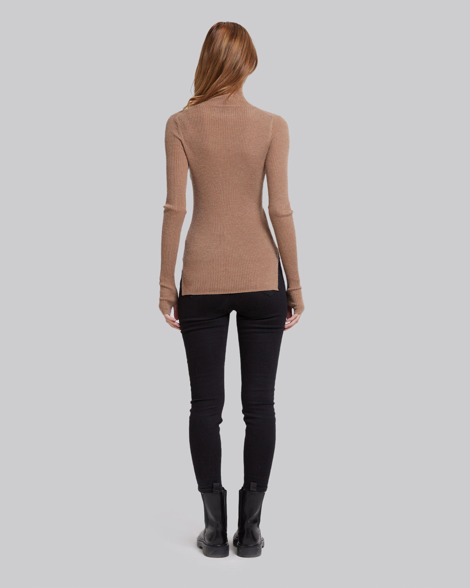 Slim Fit Cashmere Sweater image 4