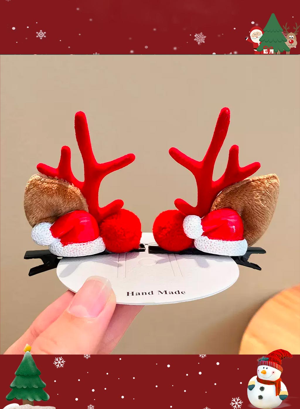 Special Christmas moose headdress - Cherrywood, OS image