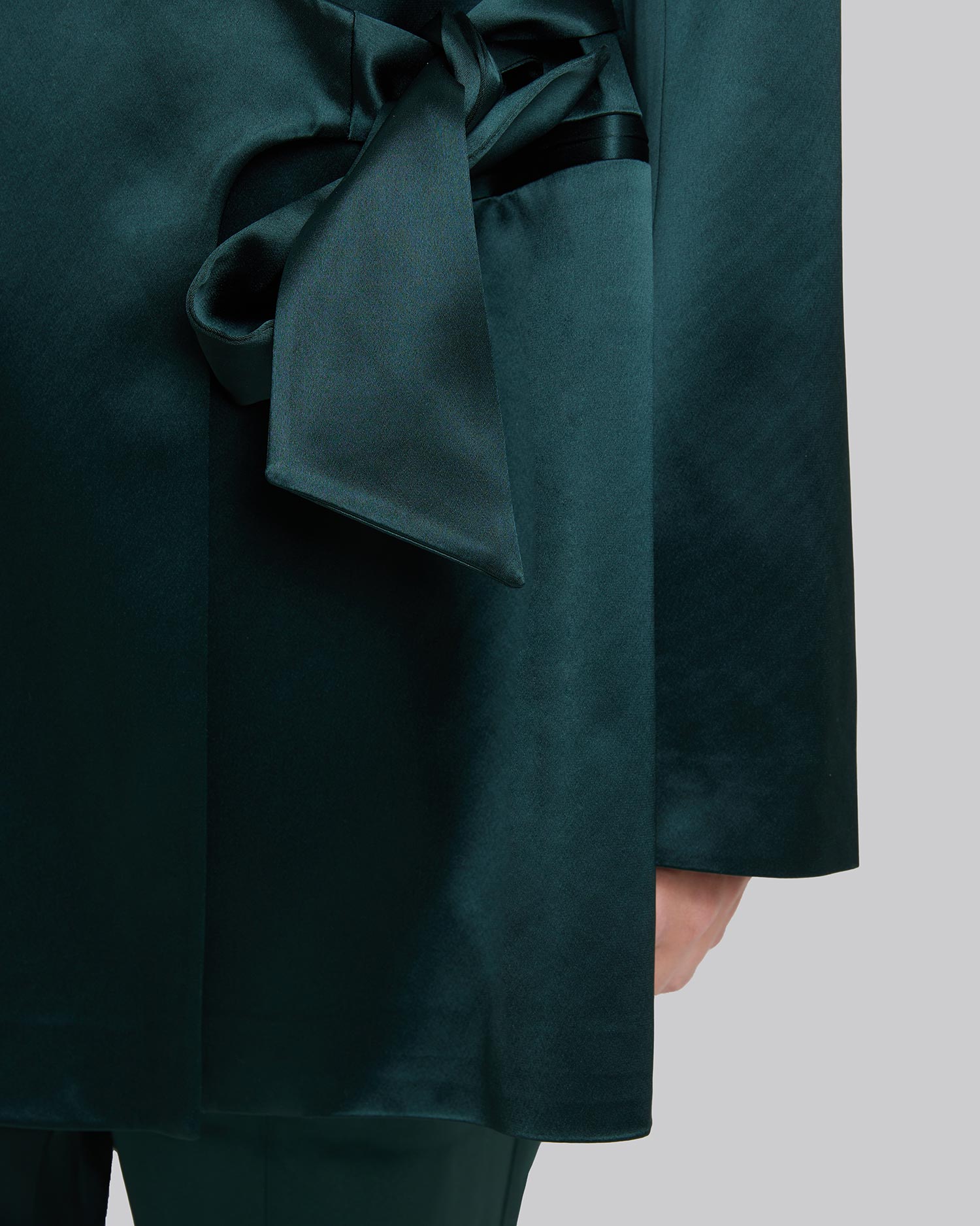 Slim Fit Tie-Waist Blazer image 5