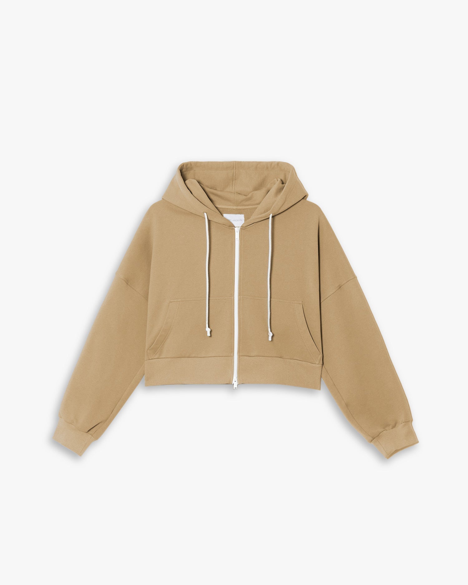 Graphic Print Zipped Hoodie - Aths Special, M image