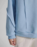 Hoodie with Decorative Lines image 5