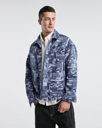 Stylish Printed Denim Jacket image 1