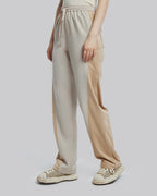 1 × Suede & Wool Panel Pants image 1