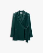 Slim Fit Tie-Waist Blazer image 0