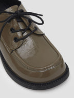 Croc-Effect Oxford Loafers image 10