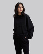 Paneled Over-Size Sweatshirt image 2