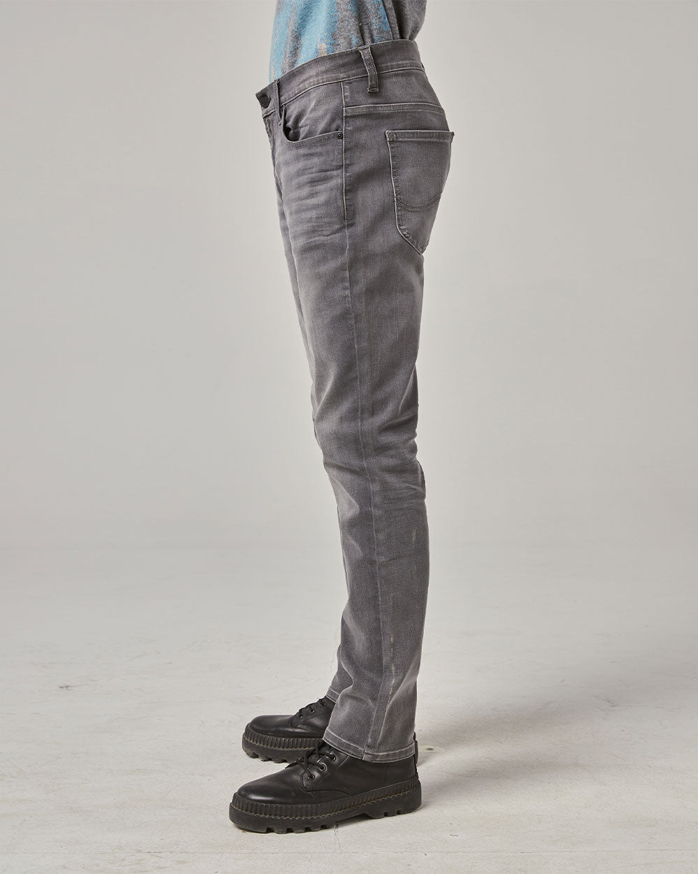 Men's Bleached Slim-Fit Jeans image 2