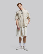 Creased Plain Shorts image 4