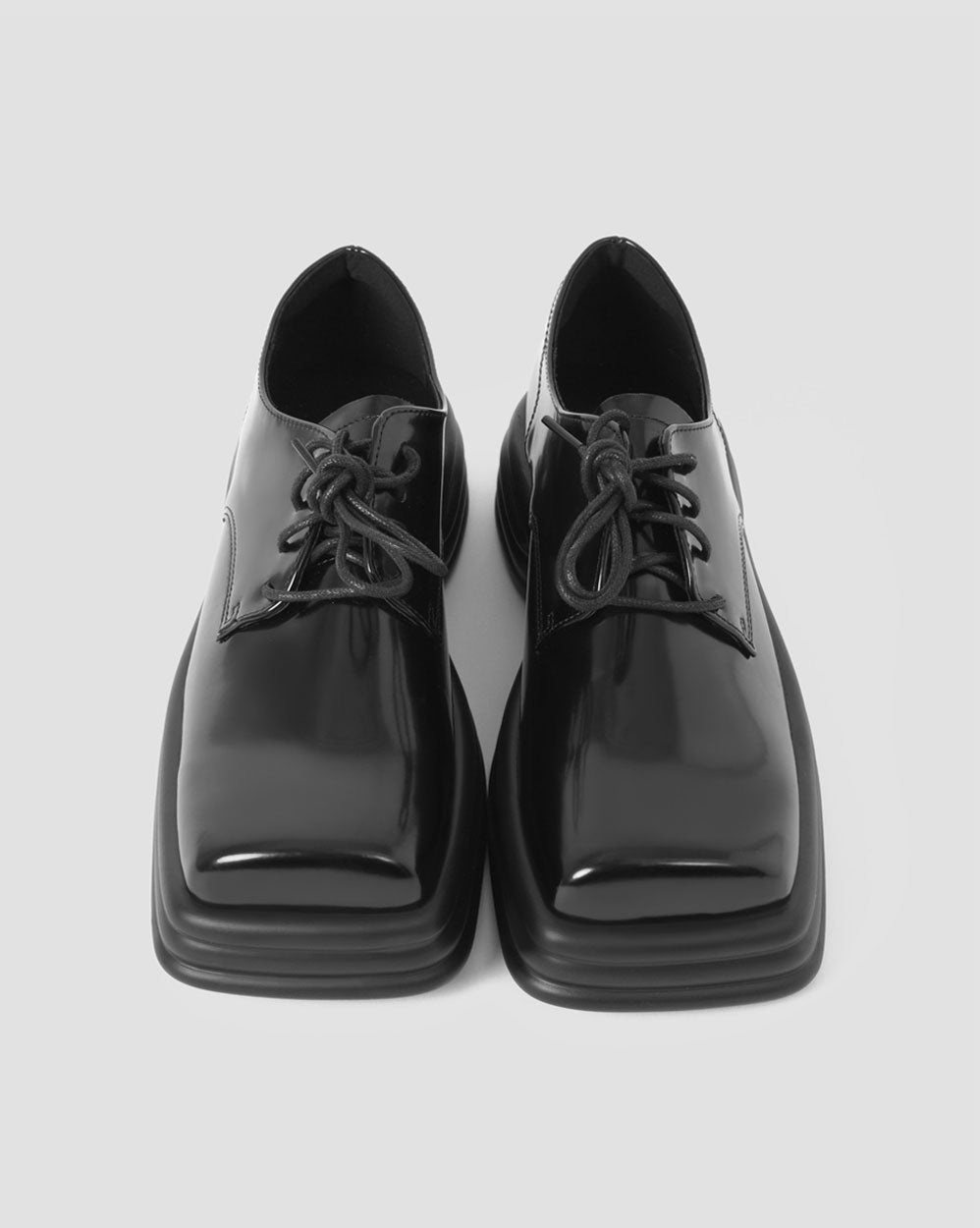Lace-Up Platform Loafers image 1