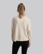 Buttoned High Neck Sweater image 4