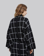 Check Pattern Long Coat image 4