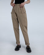 Patch Pocket Ankle Strap Tapered Pants image 1