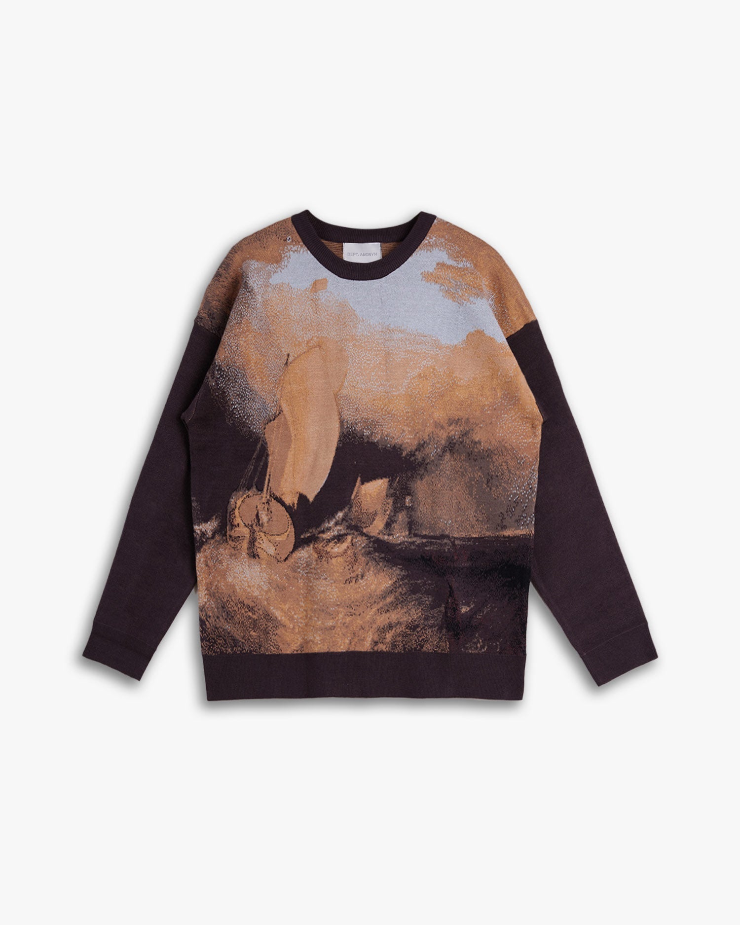 Marine-Art Graphics Ribbed Sweater image 0