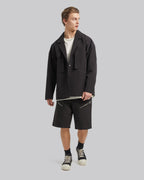 Buckle Pocket Blazer - Black, L image