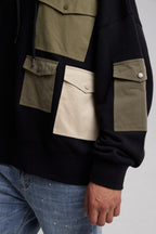 Hoodie With Flapped-Pockets image 4