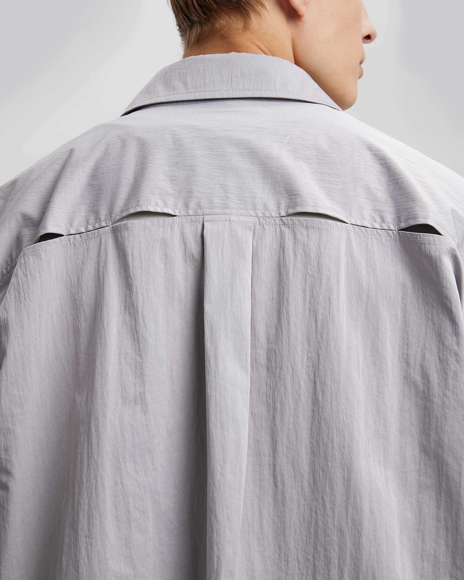 Breathable Nylon Paneled Shirt image 3