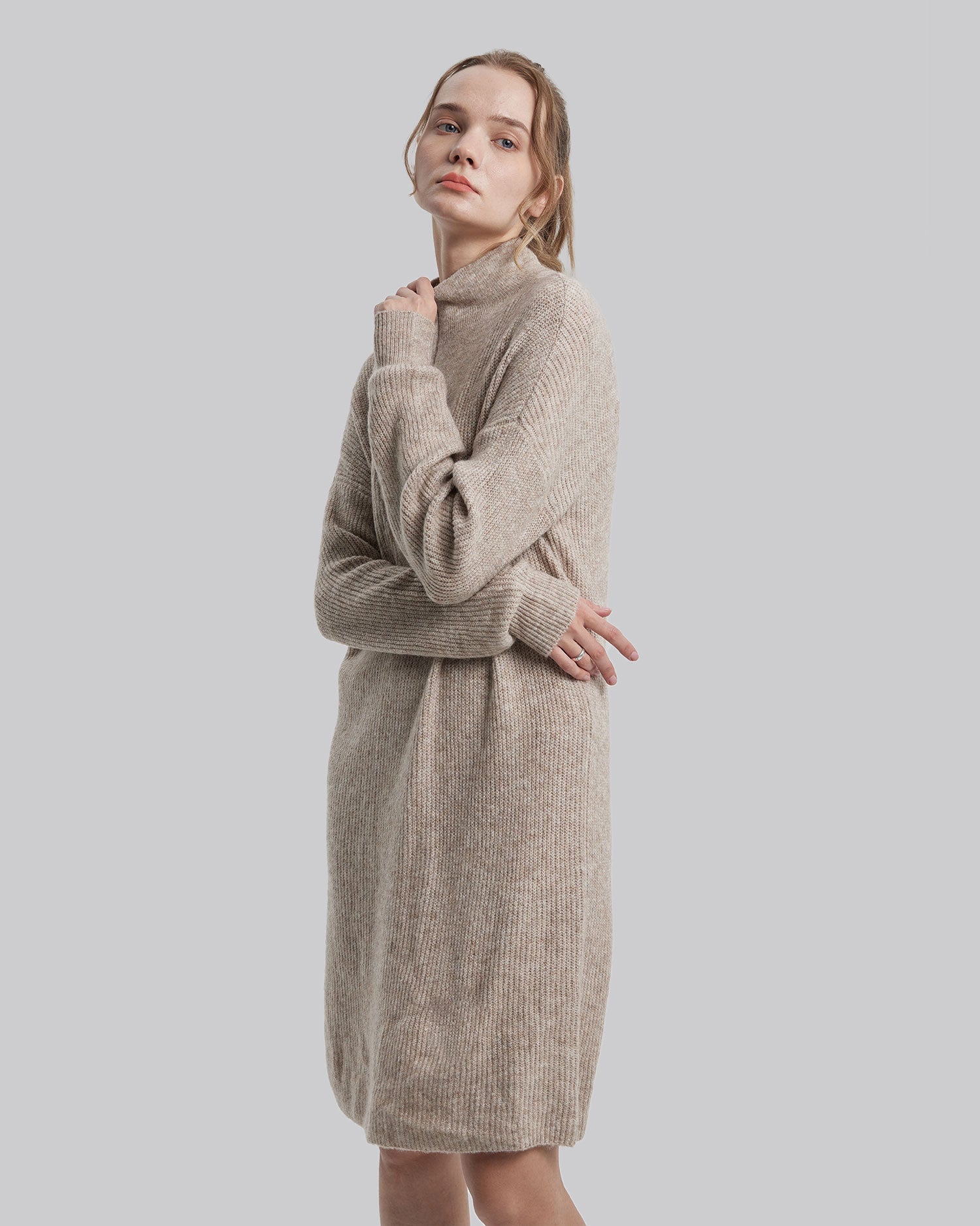 Half-Zip Long Sweater image 1
