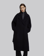 Wool Notched Lapel Coat image 1