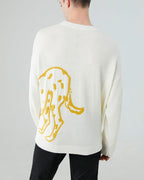 Pure Wool Print Sweater image 3