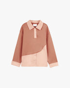 Paneled Oversize Polo-Shirt image 0