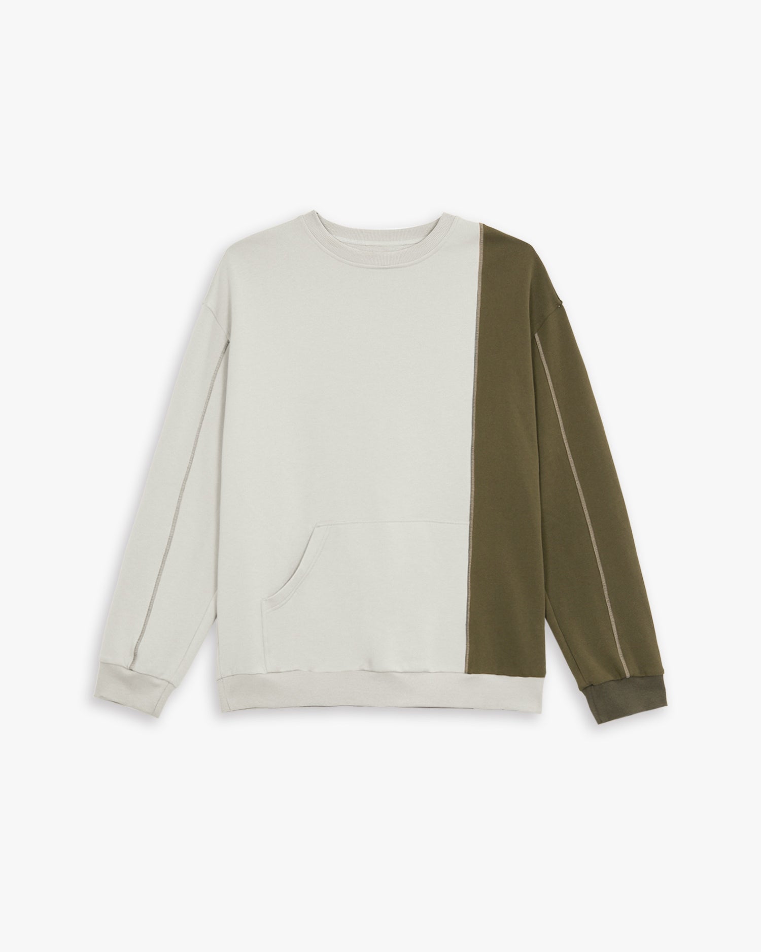 Two-Tone Pocket Sweatshirt image 0