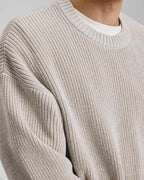 Knitted Crewneck Sweater image 4