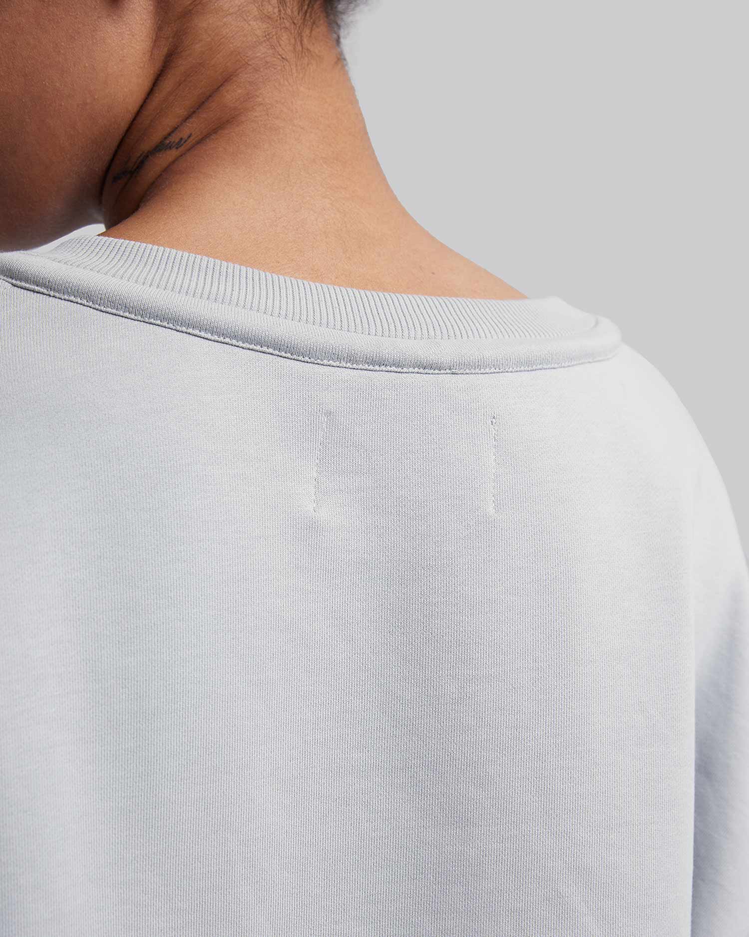 Grey Sweatshirt with Features image 5