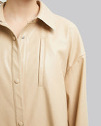 Pristine Faux-Leather Jacket image 5