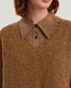 V-Neck 100% Wool Sweater Vest image 4