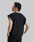 Sleeveless T-Shirt with Graphics image 4