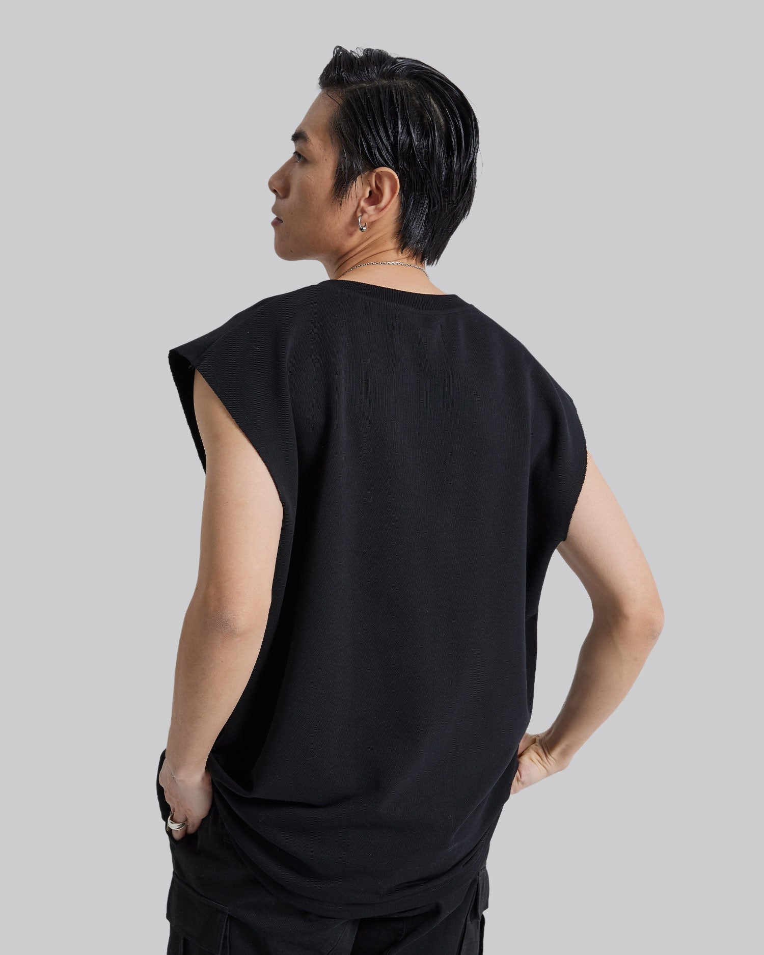 Sleeveless T-Shirt with Graphics image 4