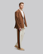 Tricolor Track Pants - Whipping Cream, M image