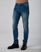 Men's Athletic-Fit Stretch Jeans - Blue, XL image