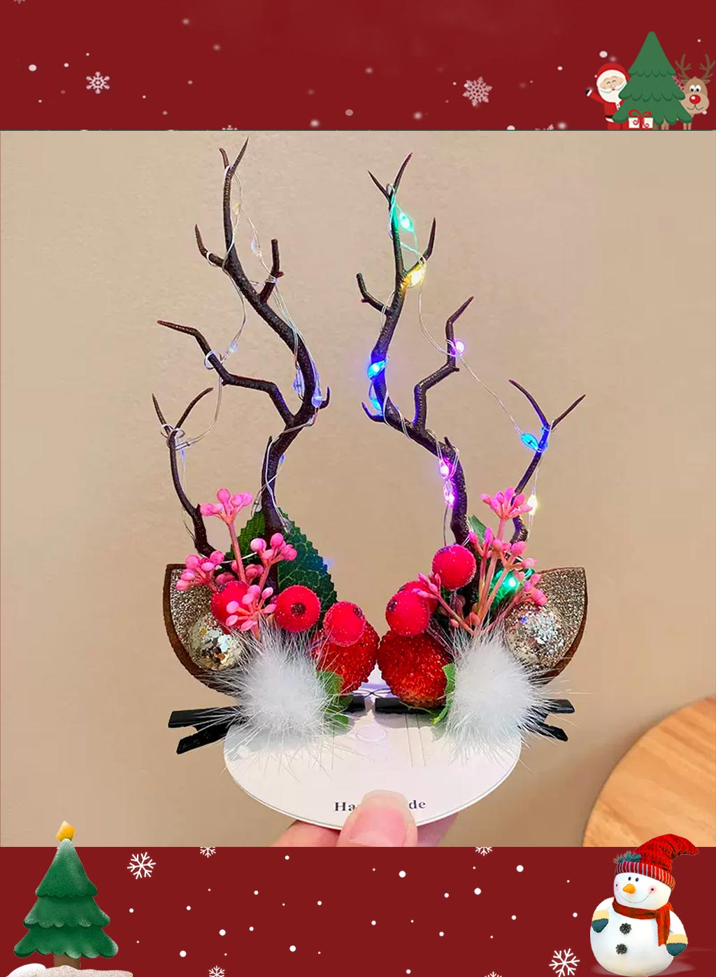 Special Christmas moose headdress - Cedar, OS image