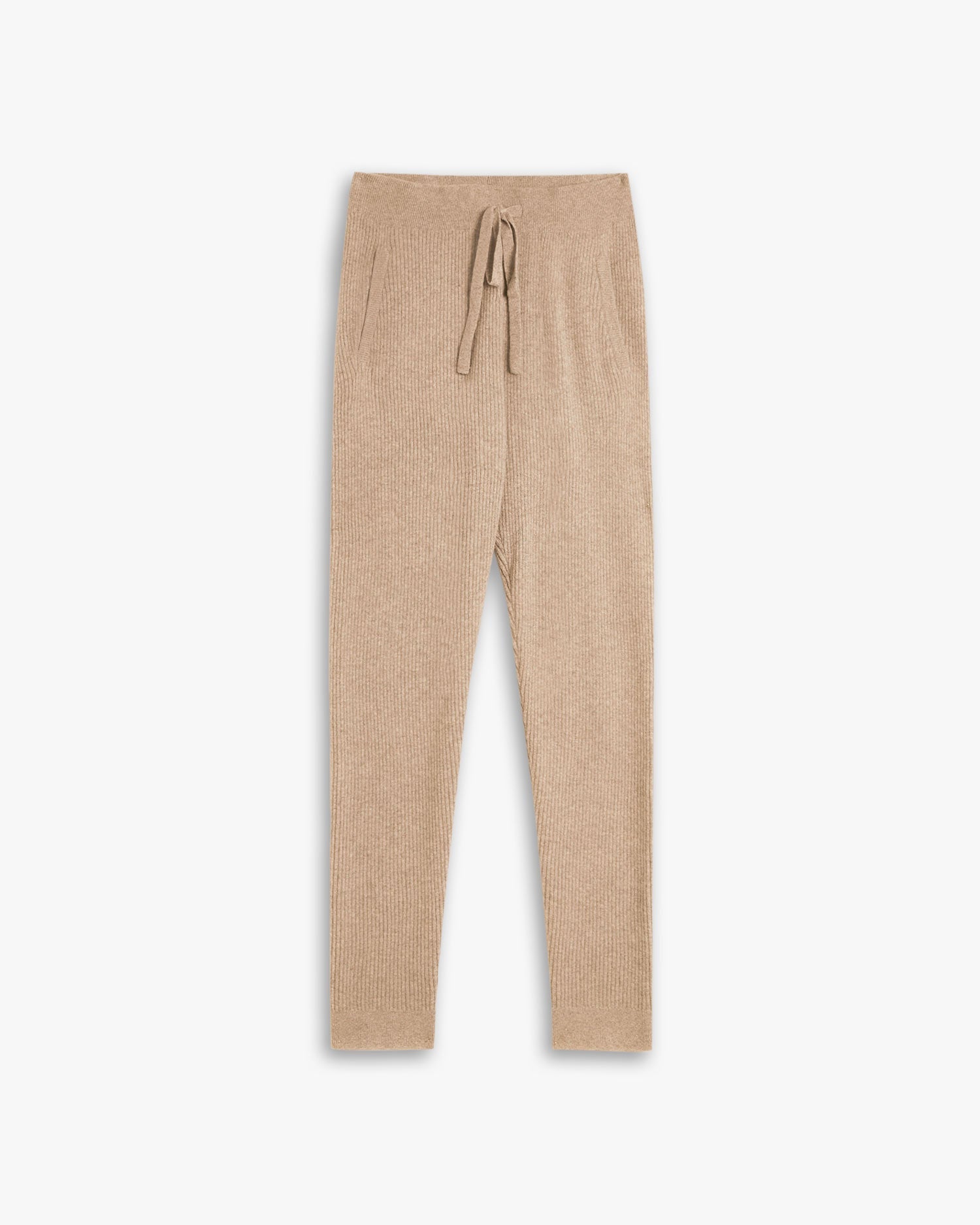 Ribbed-Knit Cashmere Sweatpants image 0