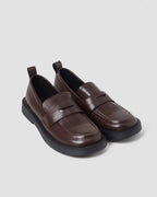 Classic Round Toe Loafers - Brown, 10 image