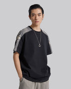 Paneled Raglan Crewneck T-Shirt image 3