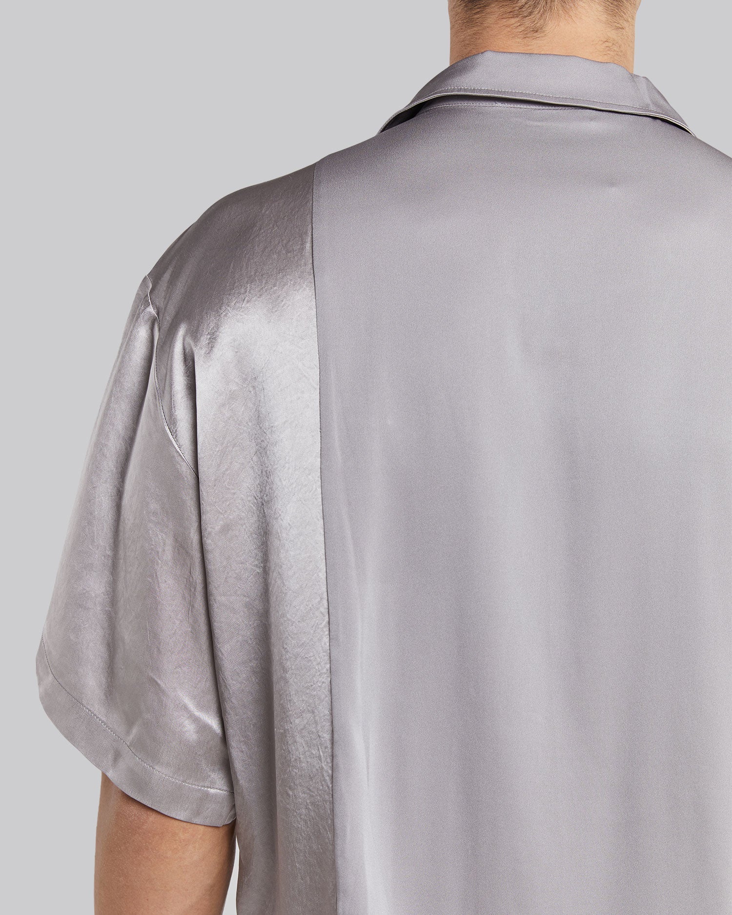 Lightweight Silk Short Sleeve Shirt image 8