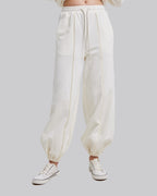Plain Relaxed Joggers image 1