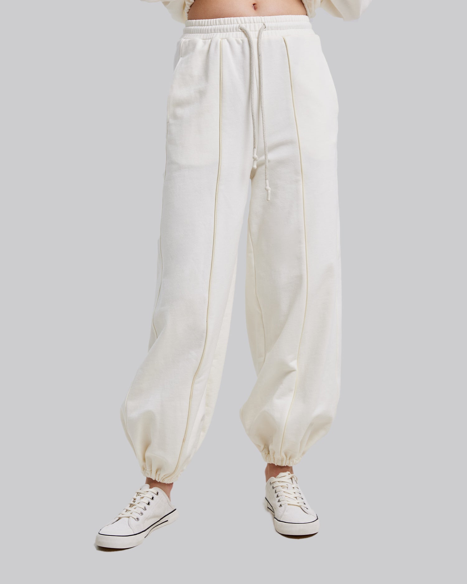 Plain Relaxed Joggers image 1