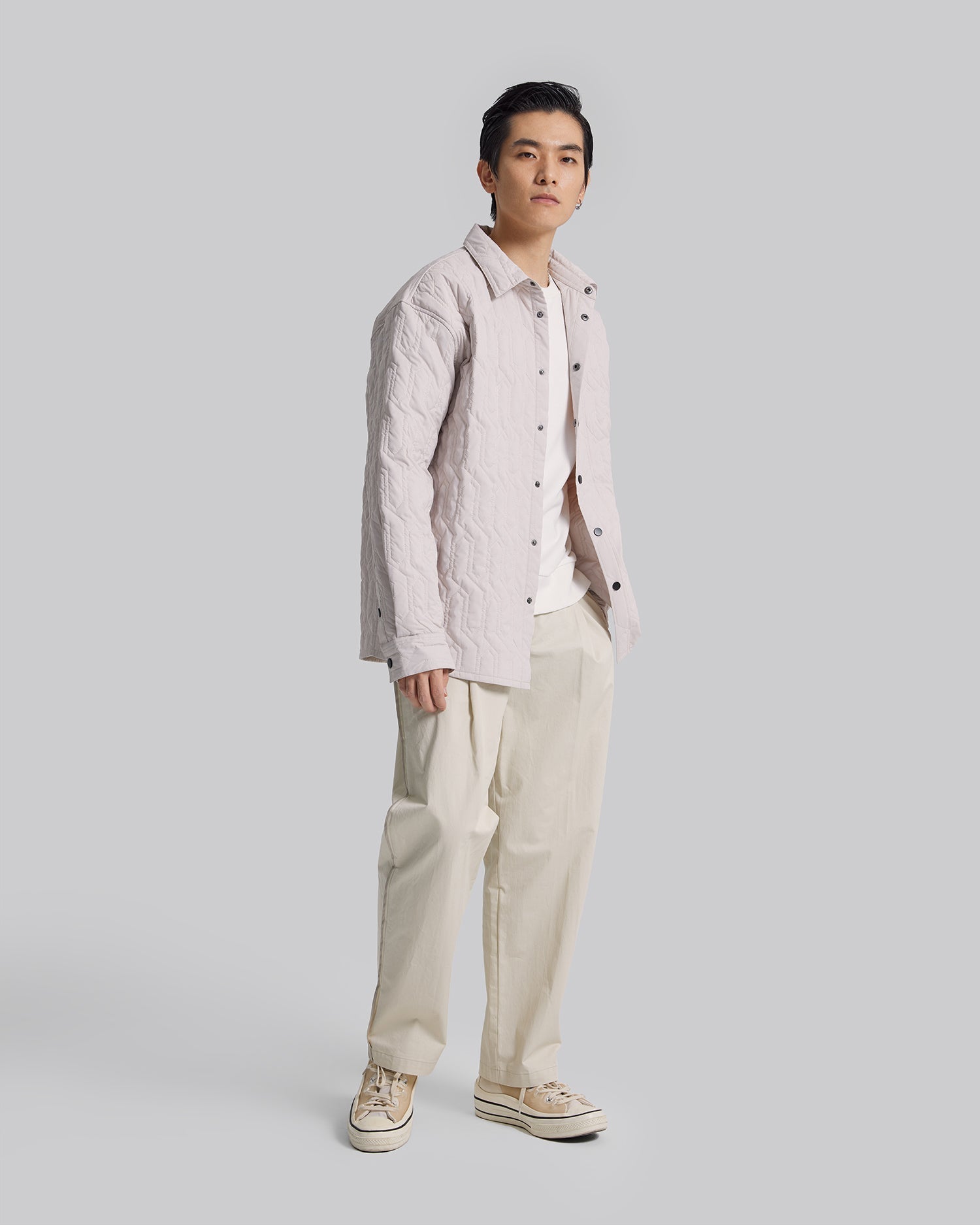 Classic Outer-shirt - Oatmeal, S image